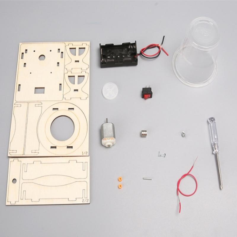 1 セット水トルネードスワールメーカー木製パズルノベルティ科 - Science Project Kit のレビューと価格