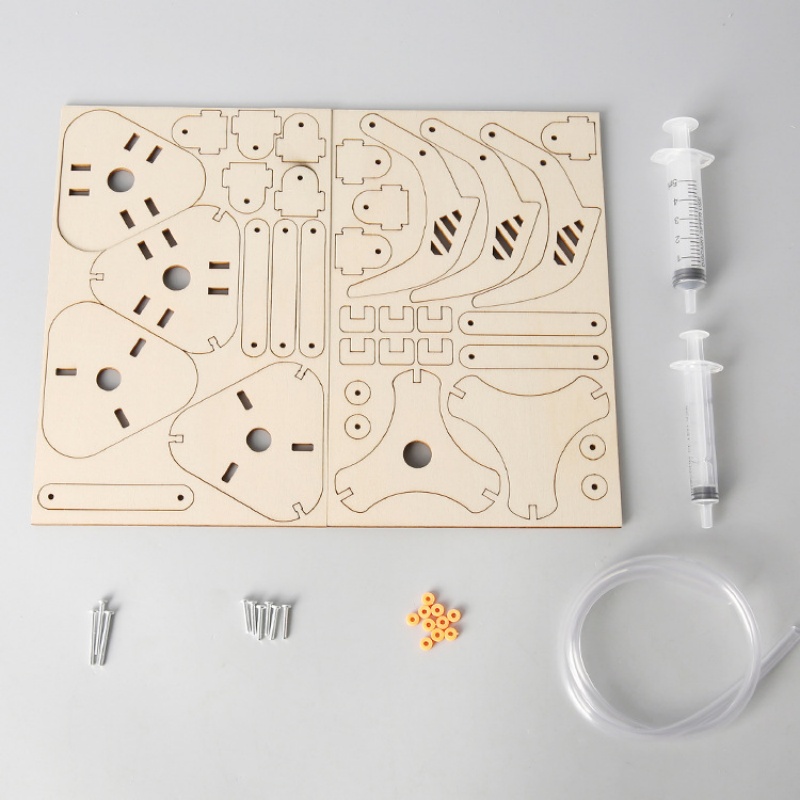 DIY式ステムピストン油圧式メカニカルグリッパーモデルおもち - Science Project Kit のレビューと価格